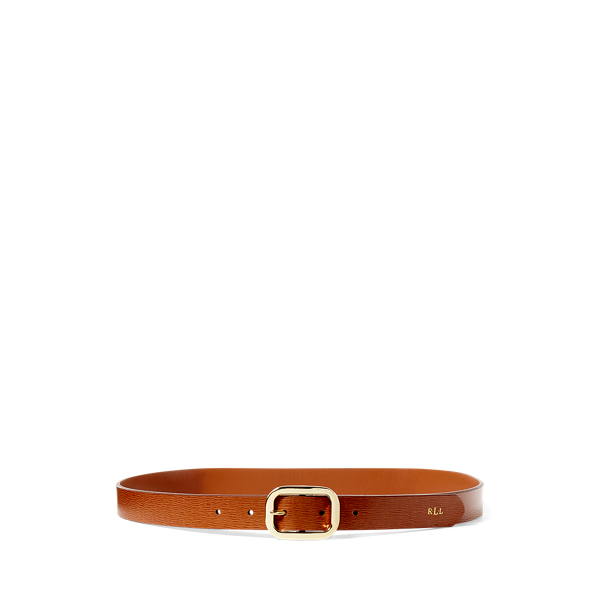 Saffiano Leather Belt Lauren 1