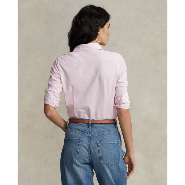 Ralph lauren knit cotton oxford shirt best sale