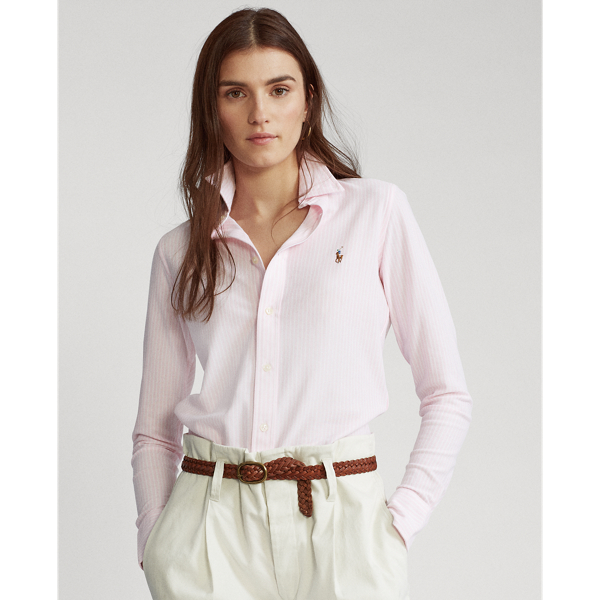 Ralph lauren knit oxford shirt online