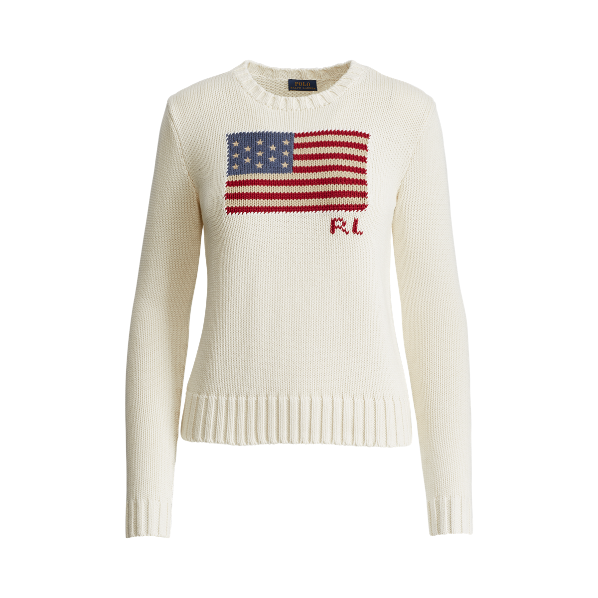 Ralph lauren flag jumper womens on sale