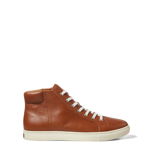 Baskets montantes Dree cuir nappa Polo Ralph Lauren en 1