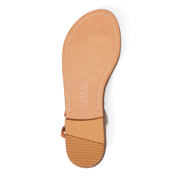 White Patent - Silver Gala Patent T-Strap Sandal Junior 4