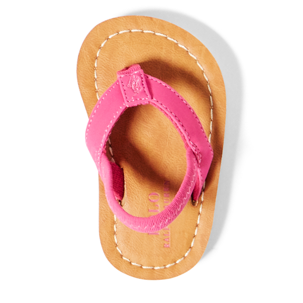 Fuchsia Lia Faux-Leather Sandal Toddler 3