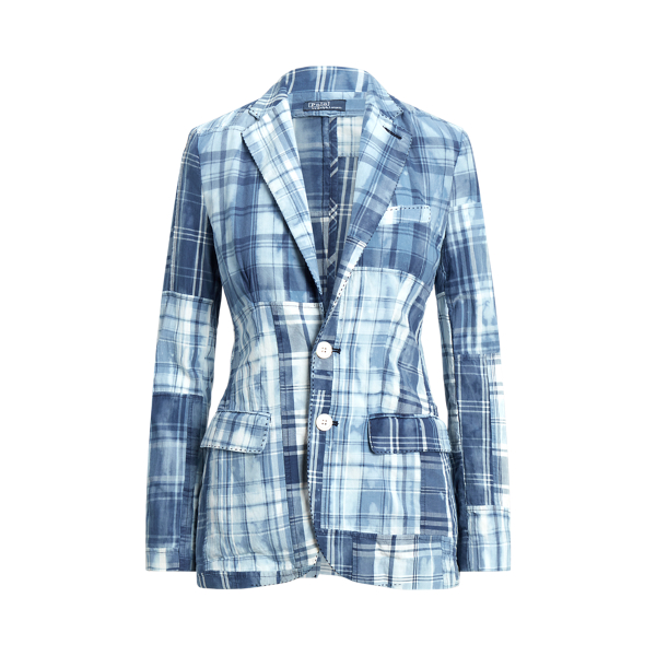 Ralph lauren madras blazer on sale