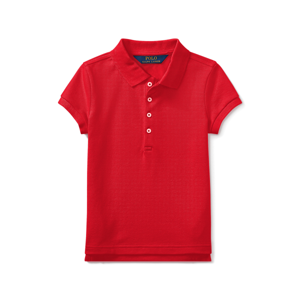 2-6x Long-Placket Polo Shirt