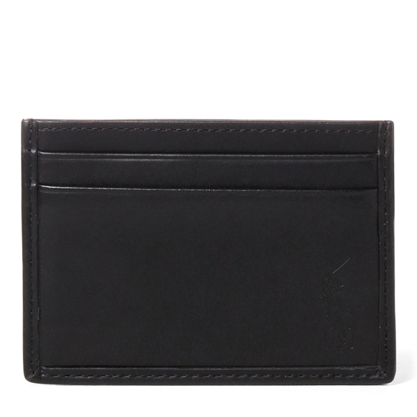 Leather Money Clip Card Case Polo Ralph Lauren 1