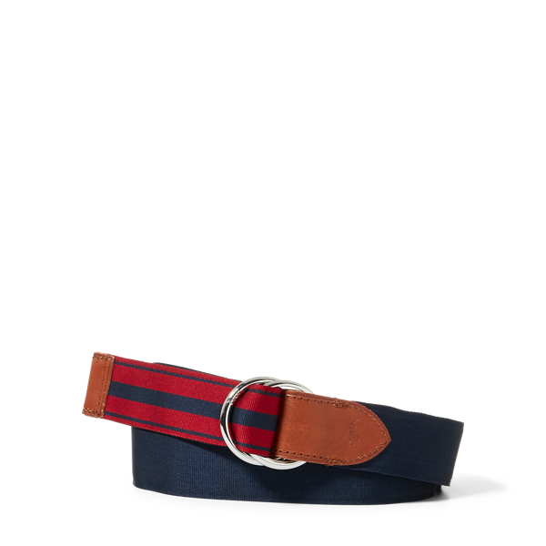 Navy/Red Reversible Grosgrain Belt Polo Ralph Lauren 2