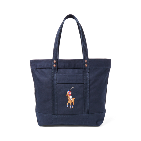 Ralph lauren blue tote bag sale