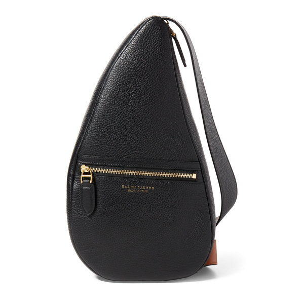 Polo Ralph Lauren Archive Leather Bag ☆ Leather bag with metal details brand POLO RALPH LAUREN