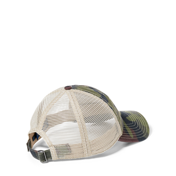 Heritage Camo Camo-Print Twill Trucker Hat Polo Ralph Lauren 2