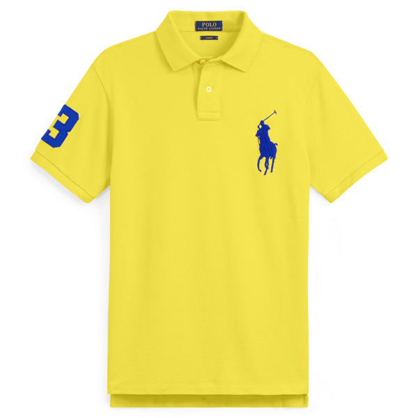 Polo ralph lauren yellow polo deals