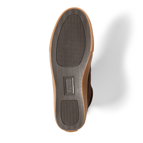 Dark Brown Tavis Suede High-Top Sneaker Polo Ralph Lauren 5