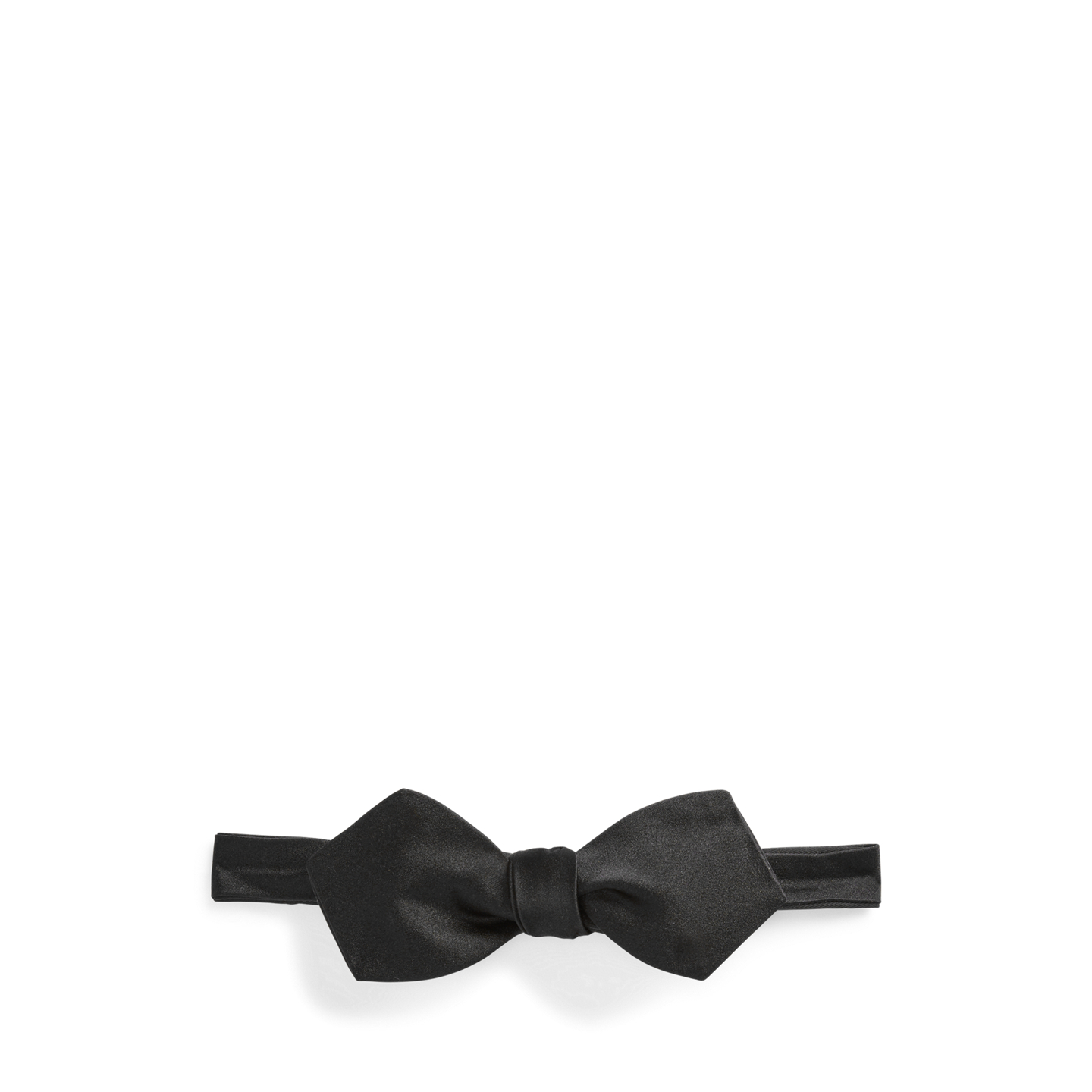 Мужские галстуки Ralph Lauren Silk Satin Bow Tie, цвет: Чёрный — фото 1