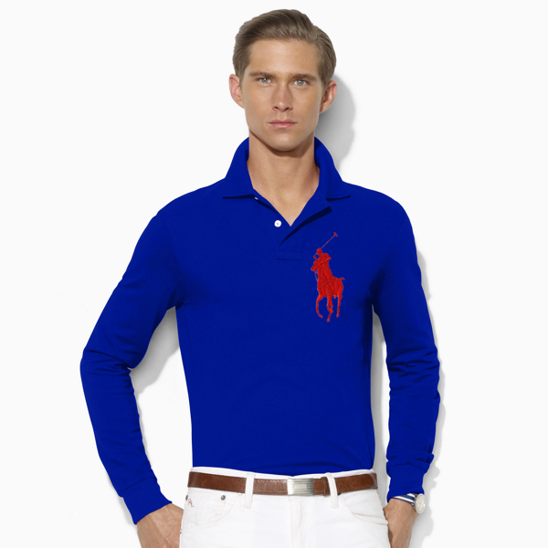 Heritage Royal Custom Fit Mesh Polo Shirt Polo Ralph Lauren 1