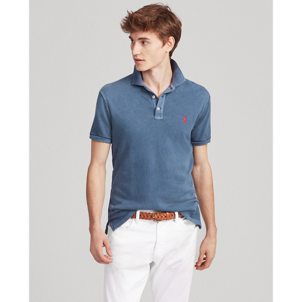 Custom Slim Fit Spa Terry Polo Shirt for Men Ralph Lauren® BR