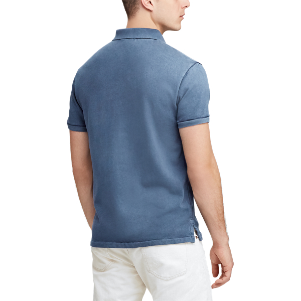 Cruise Navy Custom Slim Fit Spa Terry Polo Shirt Polo Ralph Lauren 6