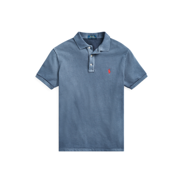 Polo Custom Slim Fit coton &eacute;ponge