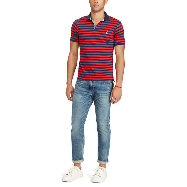 Newport Navy/RL 2000 Red Custom Slim Fit Jersey Polo Polo Ralph Lauren 3