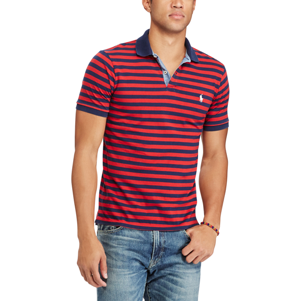 Newport Navy/RL 2000 Red Custom Slim Fit Jersey Polo Polo Ralph Lauren 4