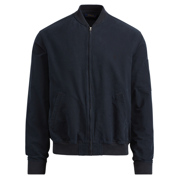 Cotton Oxford Flight Jacket