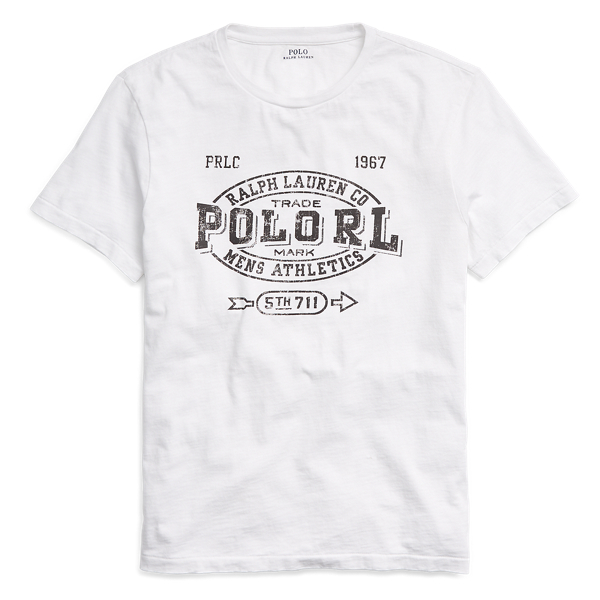 ★★POLO RALPH LAUREN★★ Custom Slim Fit Cotton T-Shirt Whi Ralph Lauren Custom Slim Fit Polo T Shirt White | Mainline
