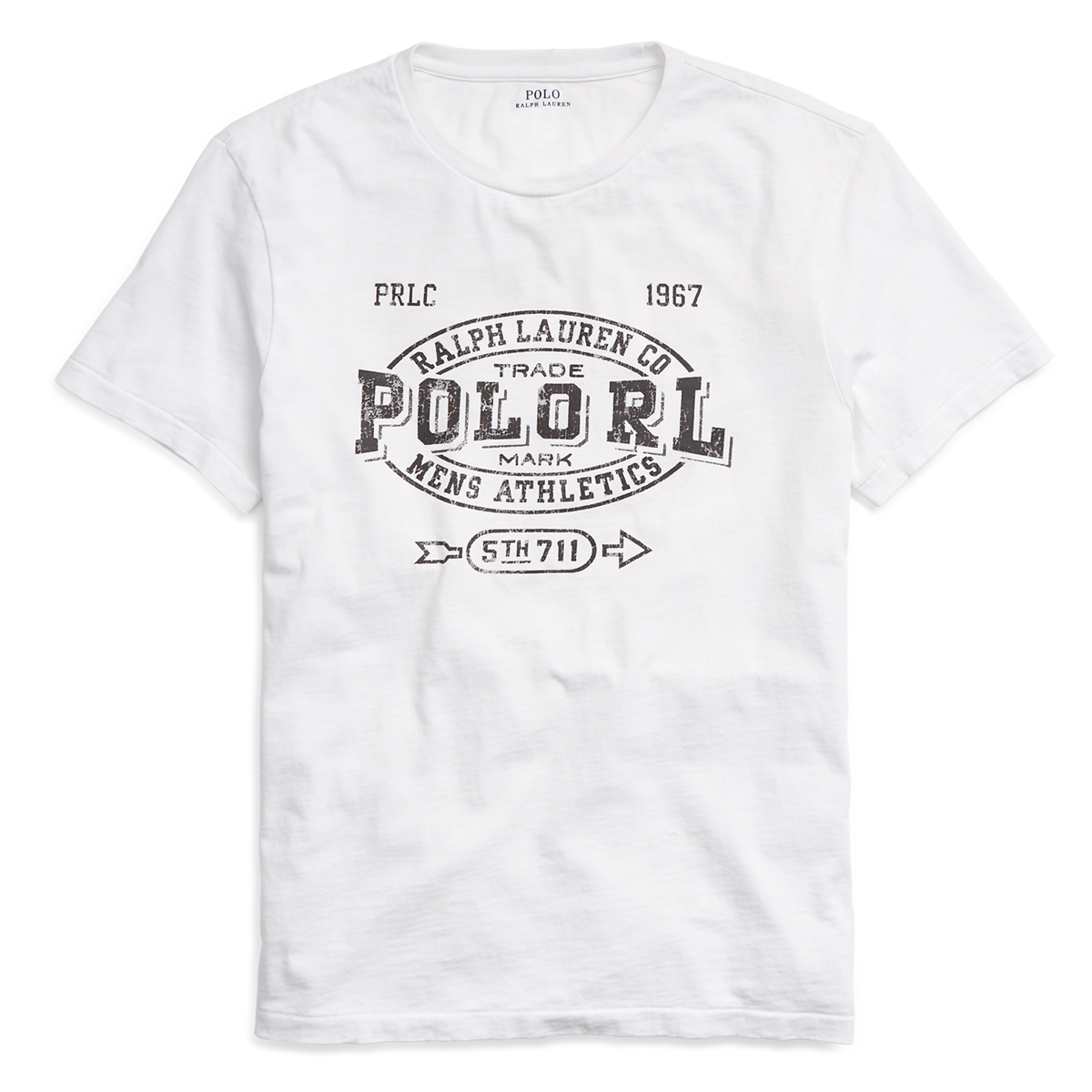 ★POLO RALPH LAUREN★ Custom Slim Fit Cotton T-Shirt Grey MN POLO Ralph Lauren Custom Slim Fit Cotton T-Shirt | Grey