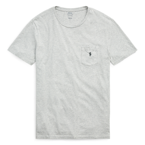 Spring Heather Classic Cotton Pocket T-Shirt Big & Tall 1