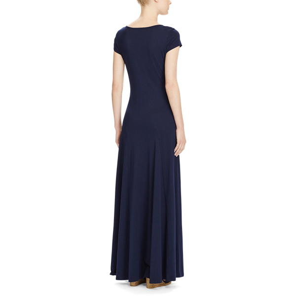 Ralph Lauren★Scoopneck Jersey Dress Scoopneck Jersey Dress