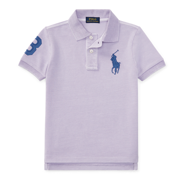 Cotton Mesh Polo Shirt Boys 2-7 1