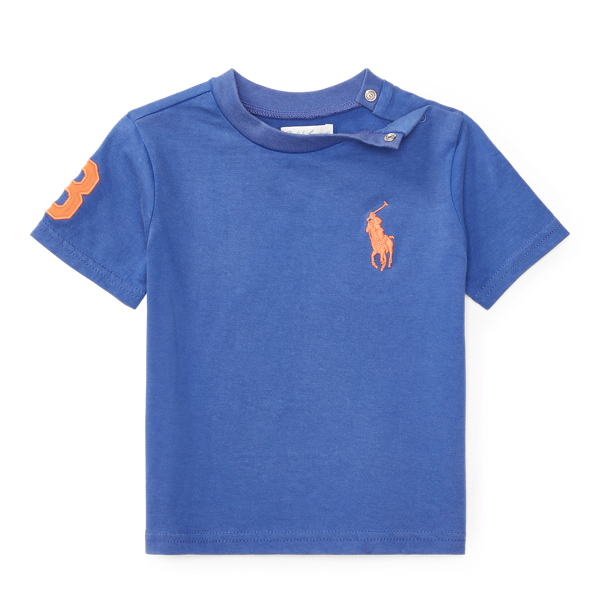 Deckhand Blue Big Pony Cotton Jersey Tee Baby Boy 1