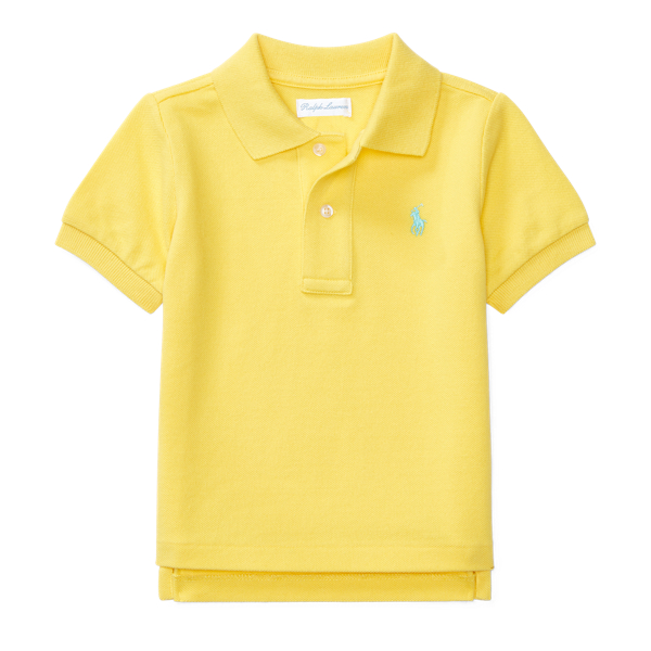 Cotton Mesh Polo Shirt Baby Boy in 1