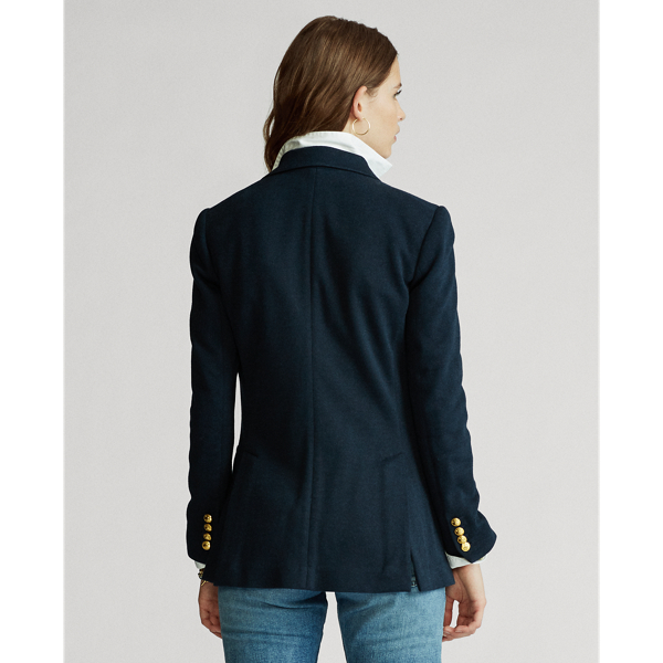 Knit Cotton Blazer