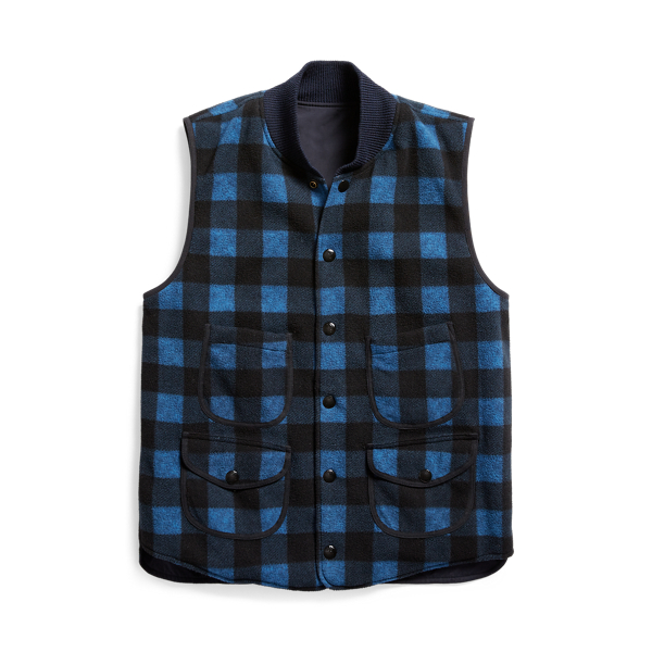 Navy Reversible Vest RRL 3