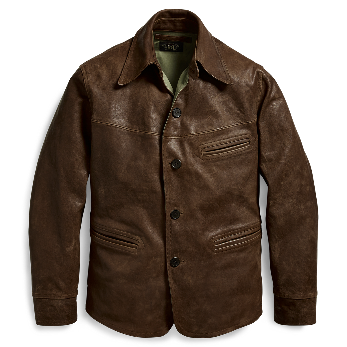 Leather Car Coat