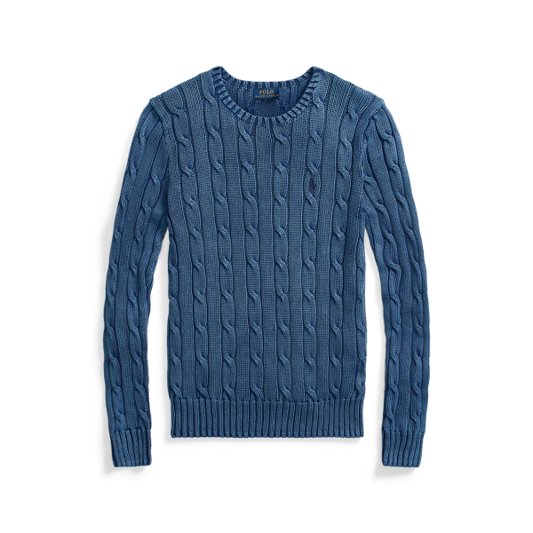 Slim-Fit Pullover mit Zopfmuster