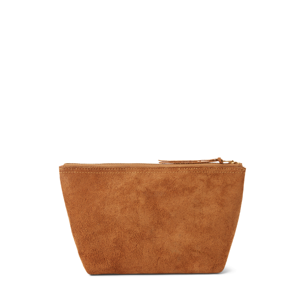Pochette in crosta scamosciata da uomo Ralph Lauren IT