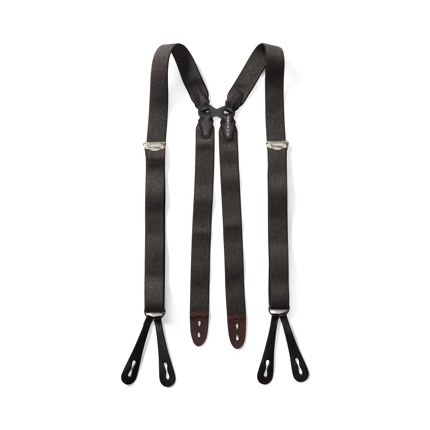 Ralph Lauren Stretch Jaspé Braces, цвет: Угольный серый — фото 3