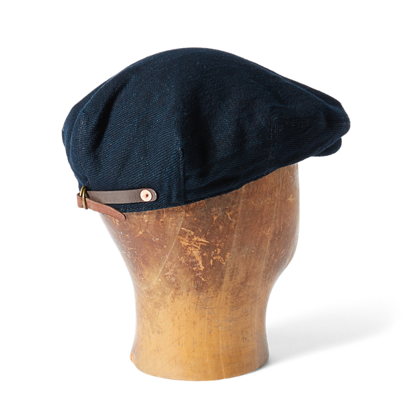 Indigo Denim Driver's Cap RRL 2