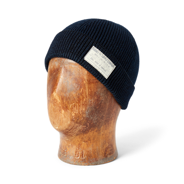 Indigo Dyed Cotton Watch Cap