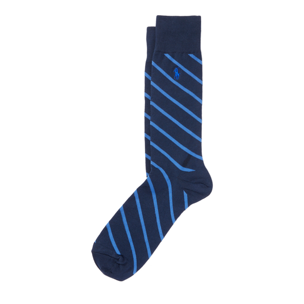 Royal Repp-Stripe Trouser Socks Polo Ralph Lauren 1