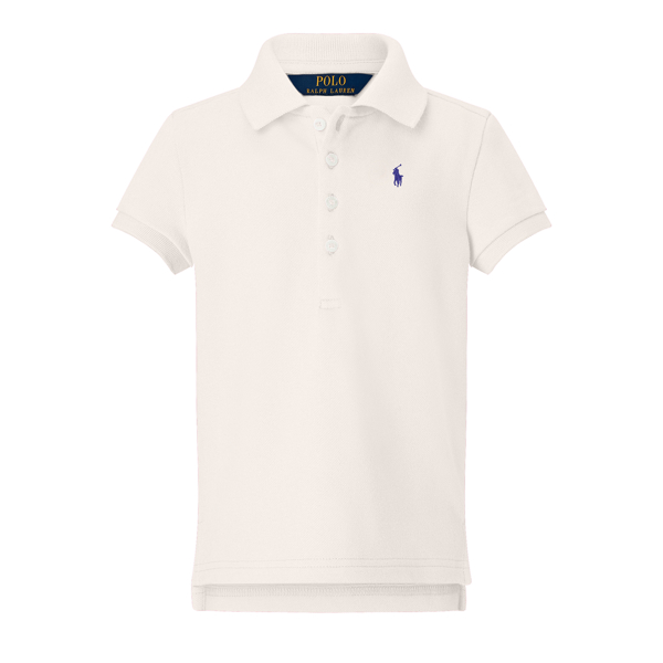 Herbal Milk Stretch Cotton Polo Shirt Girls 7-16 1