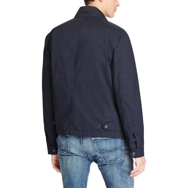 College Navy Cotton Twill Jacket Polo Ralph Lauren 4