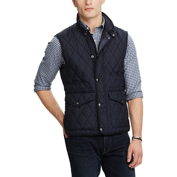 College Navy The Iconic Quilted Vest Polo Ralph Lauren 4