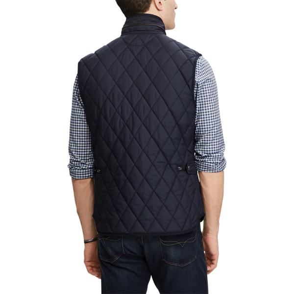 College Navy The Iconic Quilted Vest Polo Ralph Lauren 5