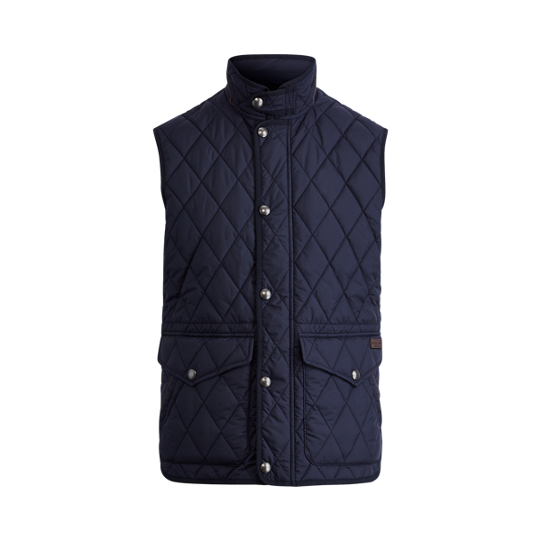 College Navy The Iconic Quilted Vest Polo Ralph Lauren 2
