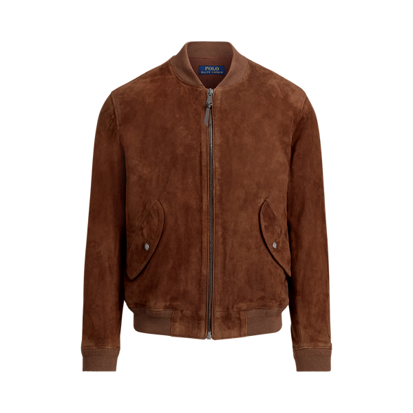 Suede Bomber Jacket for Men Ralph Lauren IN