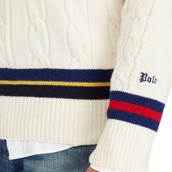 Cream The Iconic Cricket Sweater Polo Ralph Lauren 6