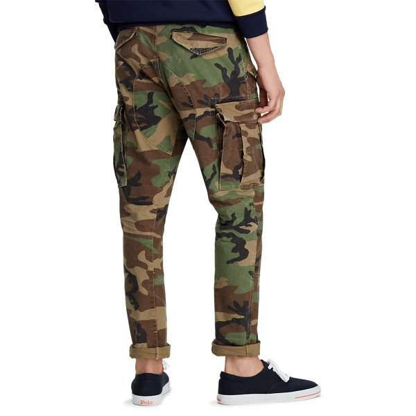 Surplus Camo Classic Tapered Fit Canvas Cargo Trouser Polo Ralph Lauren 5