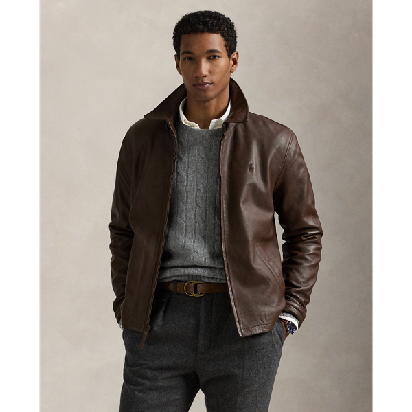 Ralph lauren brown jacket on sale