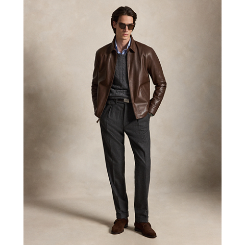 Мужские куртки Ralph Lauren The Bayville Leather Jacket